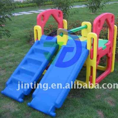 kids playhouse with plastic slide ,combo playgym,summer toys